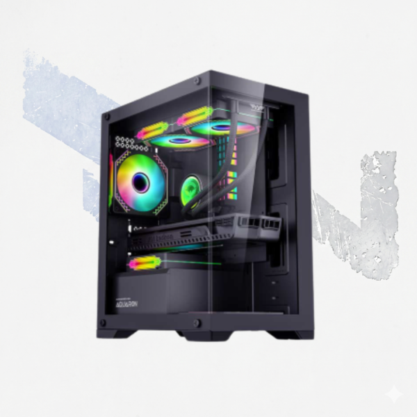 CASE AQUARON-PECERA BLACK IMP